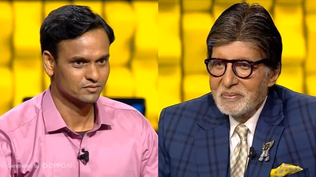KBC 18 contestant Krishan Kumawat, daily wage worker from Rajasthan, won Rs 50 lakh KBC 18 contestant Krishan Kumawat, daily wage worker from Rajasthan, won Rs 50 lakh