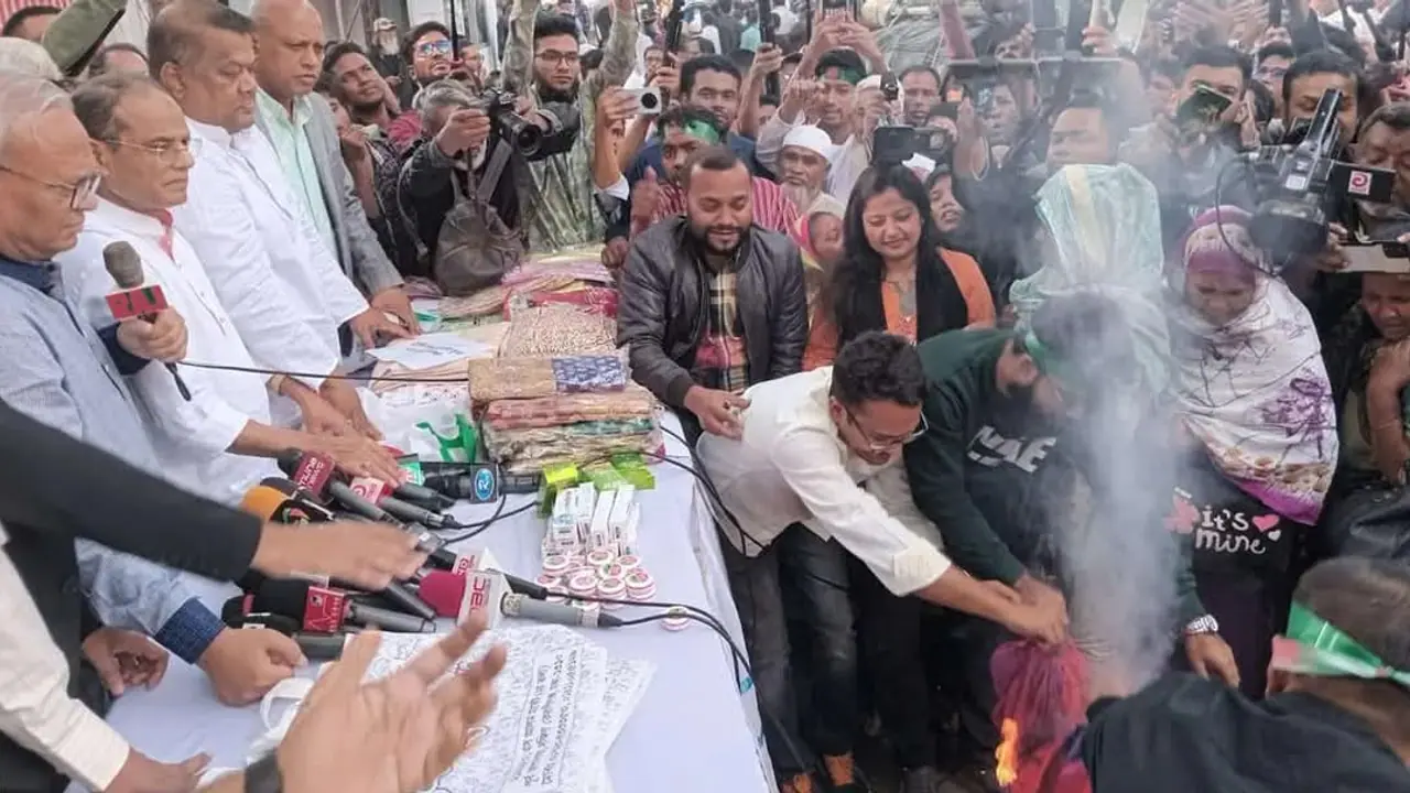 BNP leader appeal to boycott Indian Products