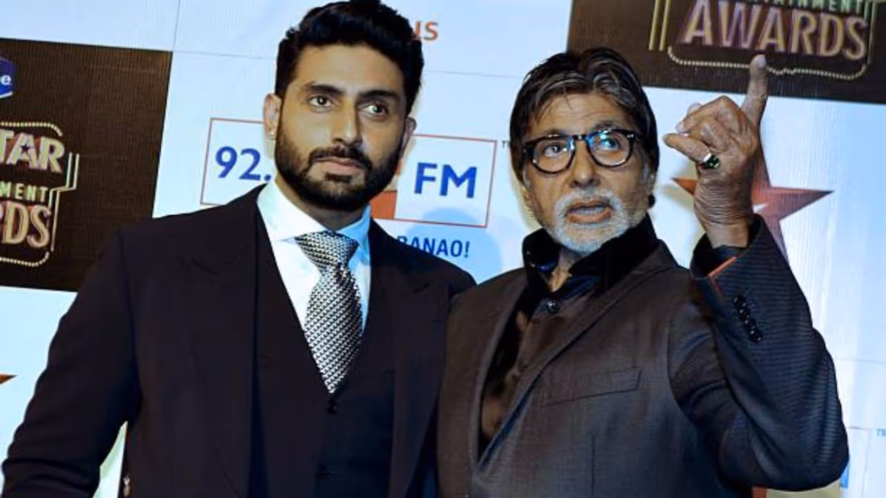 Amitabh Bachchan Abhishek Bachchan
