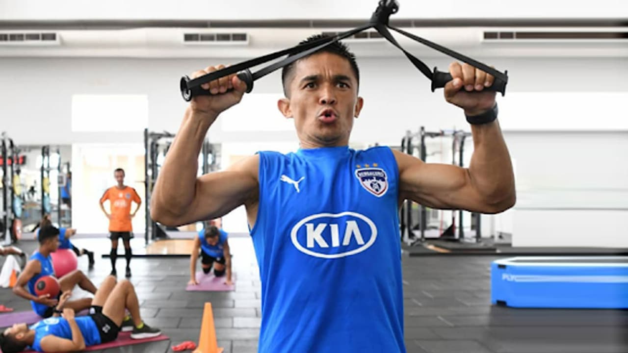Sunil Chhetri fitness routine