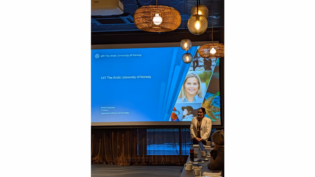 Prof. Krishna Agarwal Shares Pioneering Arctic MedTech Innovations with Indian Parliamentary Delegation in Tromsø Prof. Krishna Agarwal Shares Pioneering Arctic MedTech Innovations with Indian Parliamentary Delegation in Tromsø