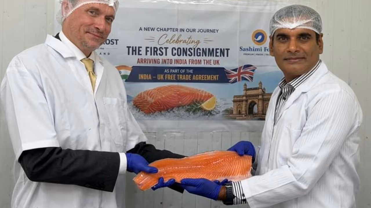 India's first duty free Scottish salmon shipment reaches Bengaluru India's first duty free Scottish salmon shipment reaches Bengaluru