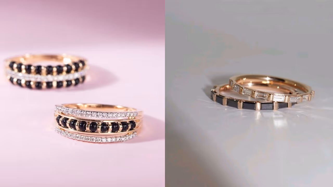 trendy mangalsutra ring design 2