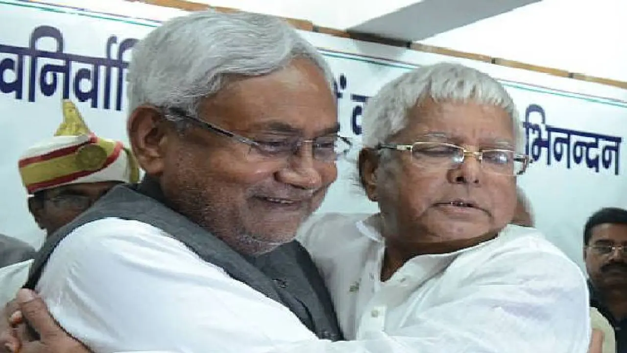 nitish kumar and lalu yadav