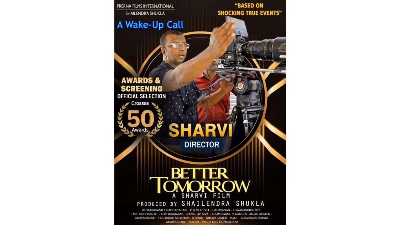 “Better Tomorrow”: The Tamil film that sparked a wave of awareness against drug abuse by winning 50 international awards “Better Tomorrow”: The Tamil film that sparked a wave of awareness against drug abuse by winning 50 international awards