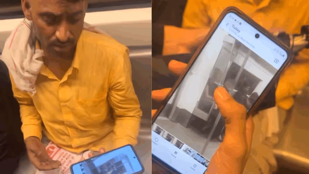 Watch: Women Confront Man After He Secretly Photographs Them on Delhi Metro, Video Goes Viral Watch: Women Confront Man After He Secretly Photographs Them on Delhi Metro, Video Goes Viral