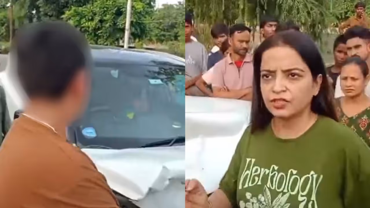 Noida Mother Lets 15 Year Old Drive Without Licence, He Crashes Into Car With Baby Inside Noida Mother Lets 15 Year Old Drive Without Licence, He Crashes Into Car With Baby Inside