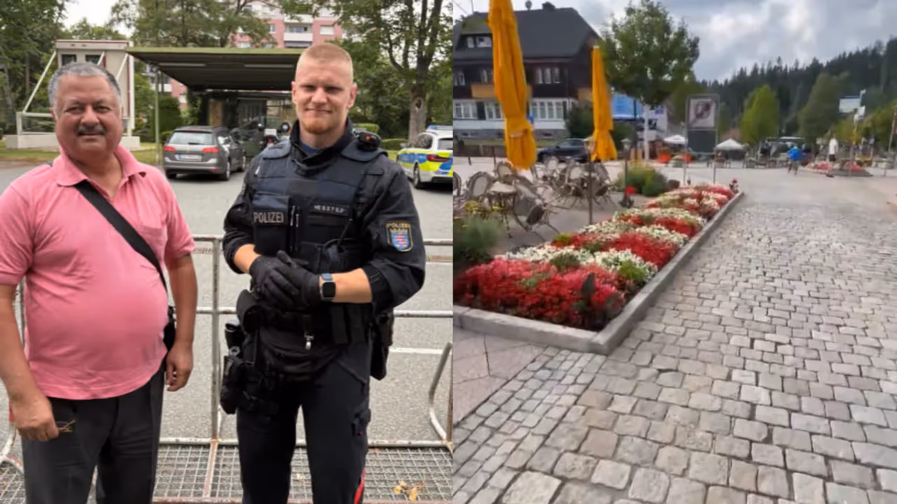 Retired Delhi Cop Praises German Police For Strict Checks While Treating Passengers With Respect Retired Delhi Cop Praises German Police For Strict Checks While Treating Passengers With Respect