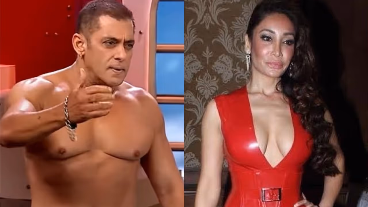 Salman Khan and Sofia Hayat Salman Khan and Sofia Hayat