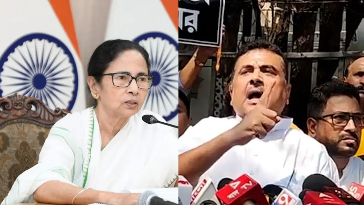 Suvendu Adhikari targets Mamata Banerjee on the issue of 26000 job losses bsm Suvendu Adhikari targets Mamata Banerjee on the issue of 26000 job losses bsm
