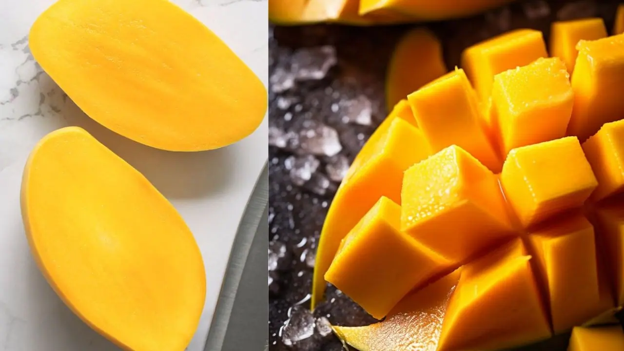 mango cutting tricks 