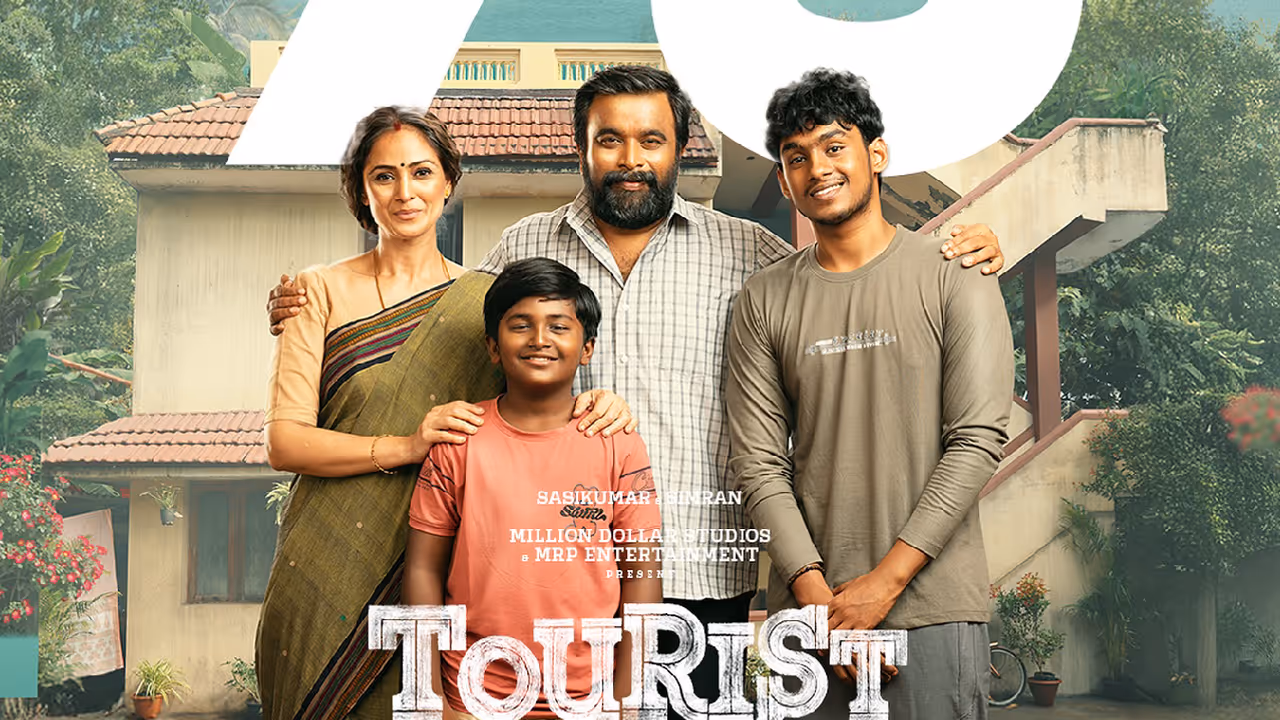 simran sasikumar tourist family movie