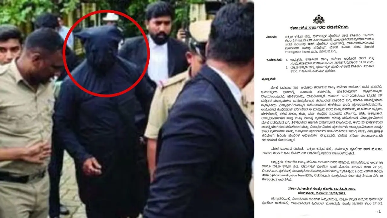 Dharmasthala Mass Burial SIT