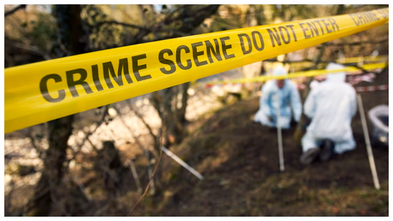 Murder scene Murder scene