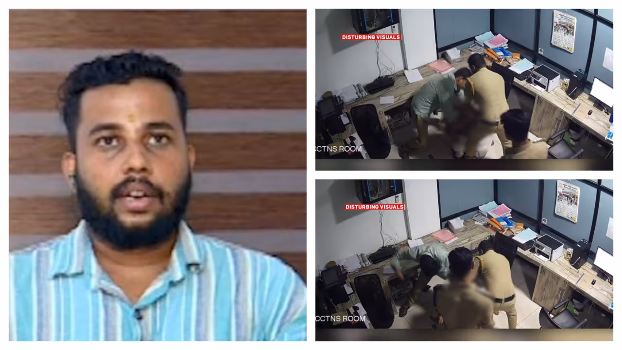 kunnamkulam police attack 