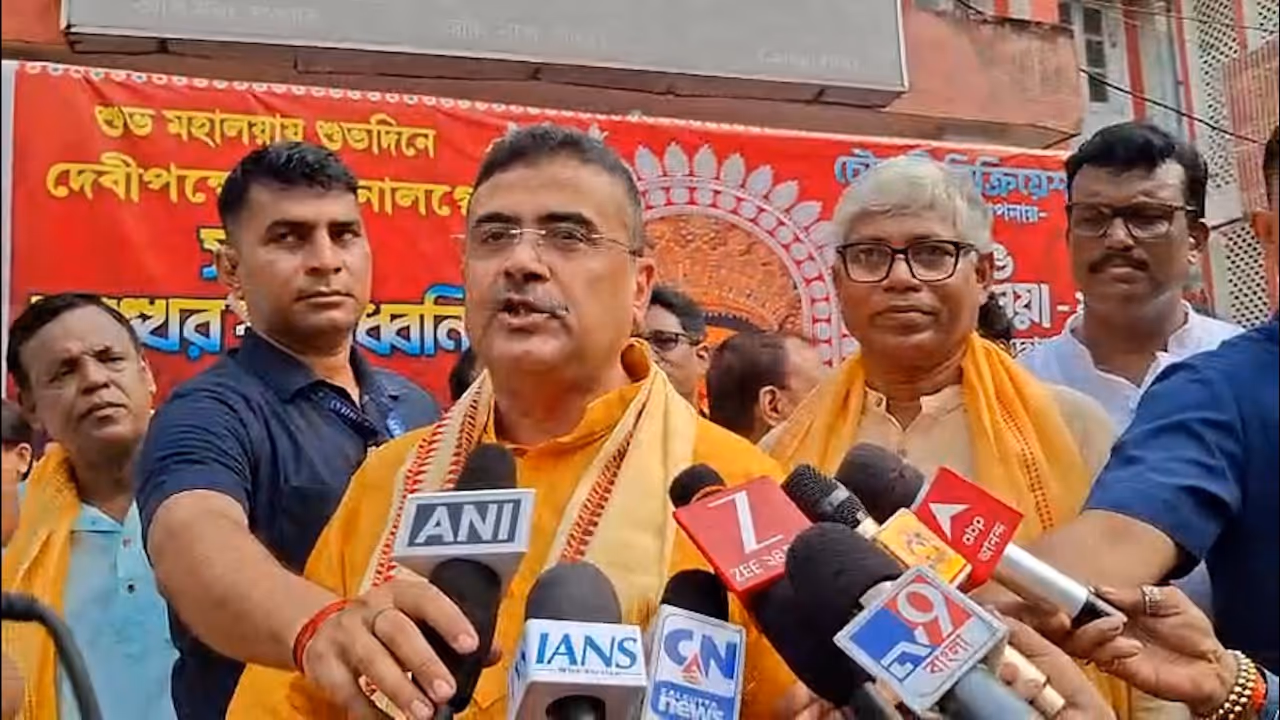 Suvendu Adhikari Accuses Mamata Banerjee of Hindu Division Politics in Bengal Suvendu Adhikari Accuses Mamata Banerjee of Hindu Division Politics in Bengal