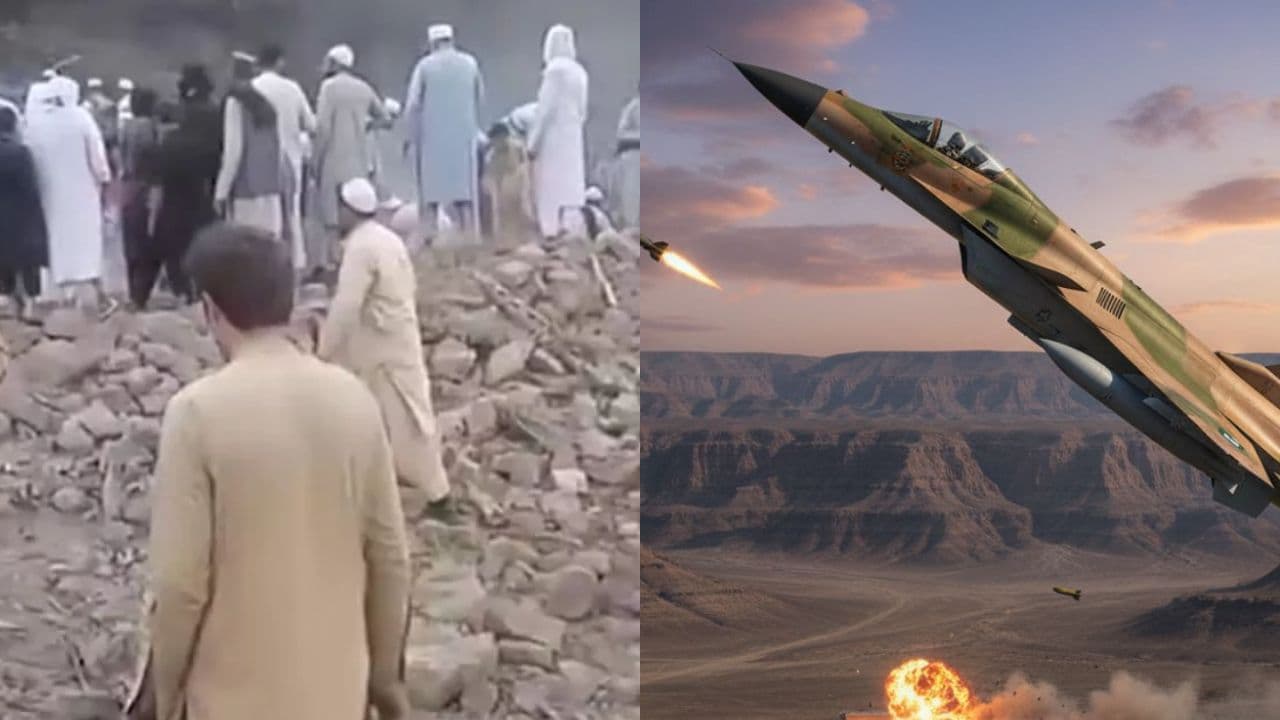 Pakistan Air Force Bombing