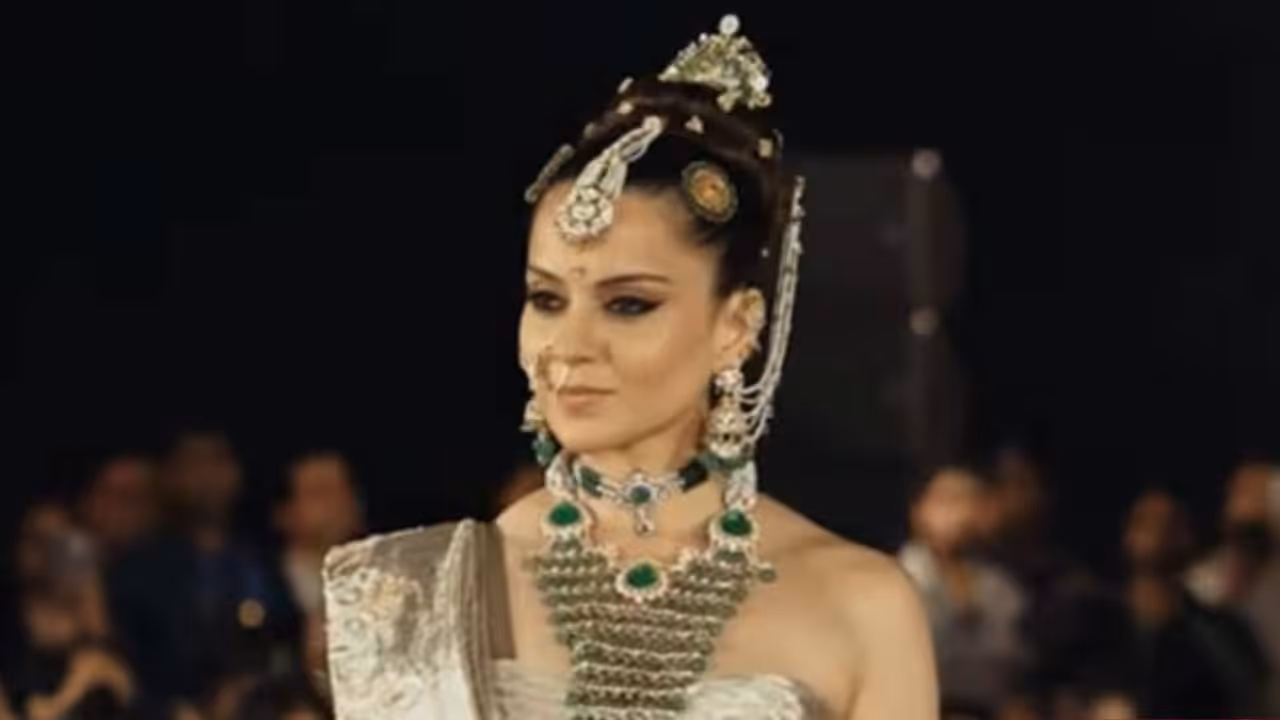 kangana ranaut ramp walk kangana ranaut ramp walk