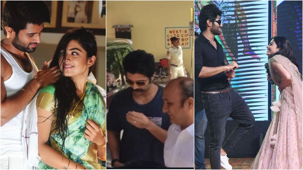 Vijay Deverakonda and Rashmika Mandanna