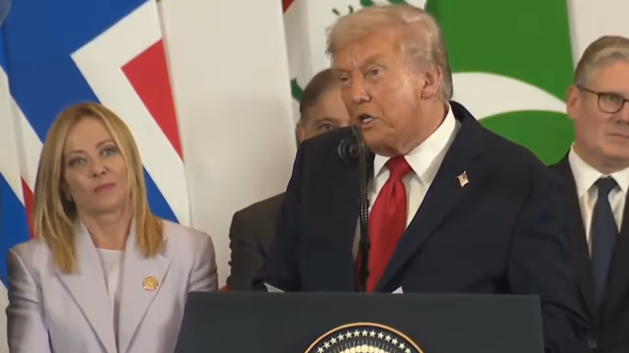 Trump Calls Italian PM Giorgia Meloni Beautiful