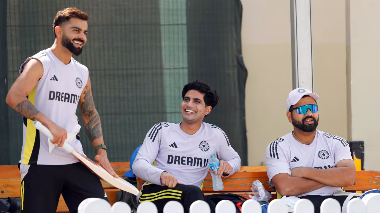 Virat Kohli Shubman Gill Rohit Sharma