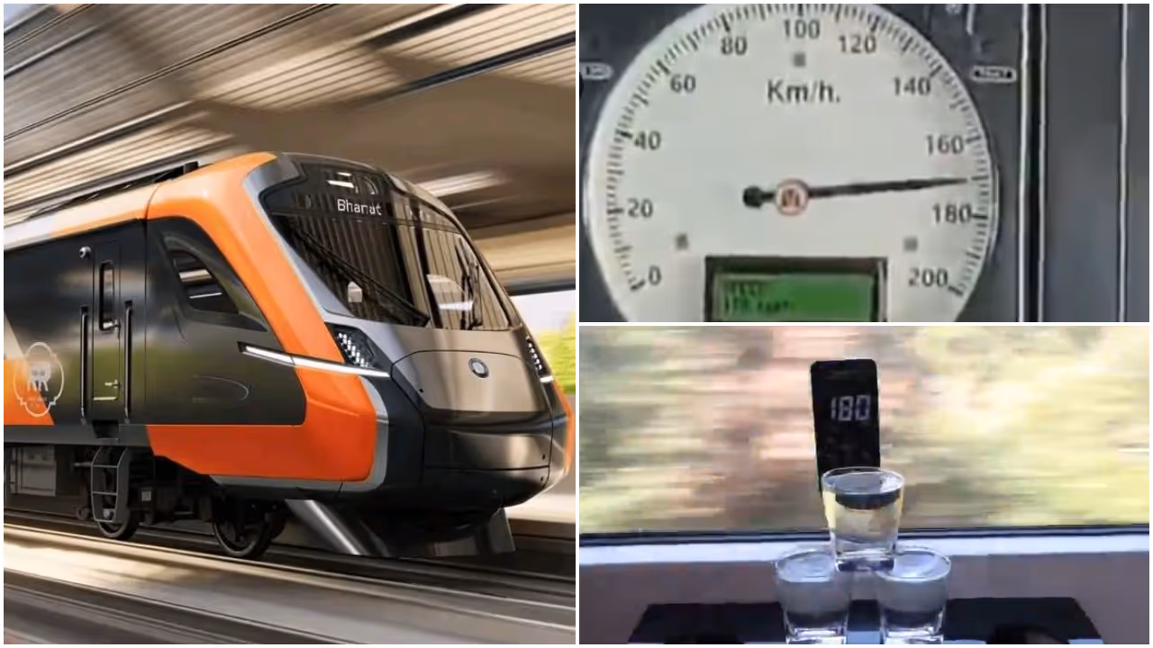Vande Bharat Sleeper Train 180 Kmph