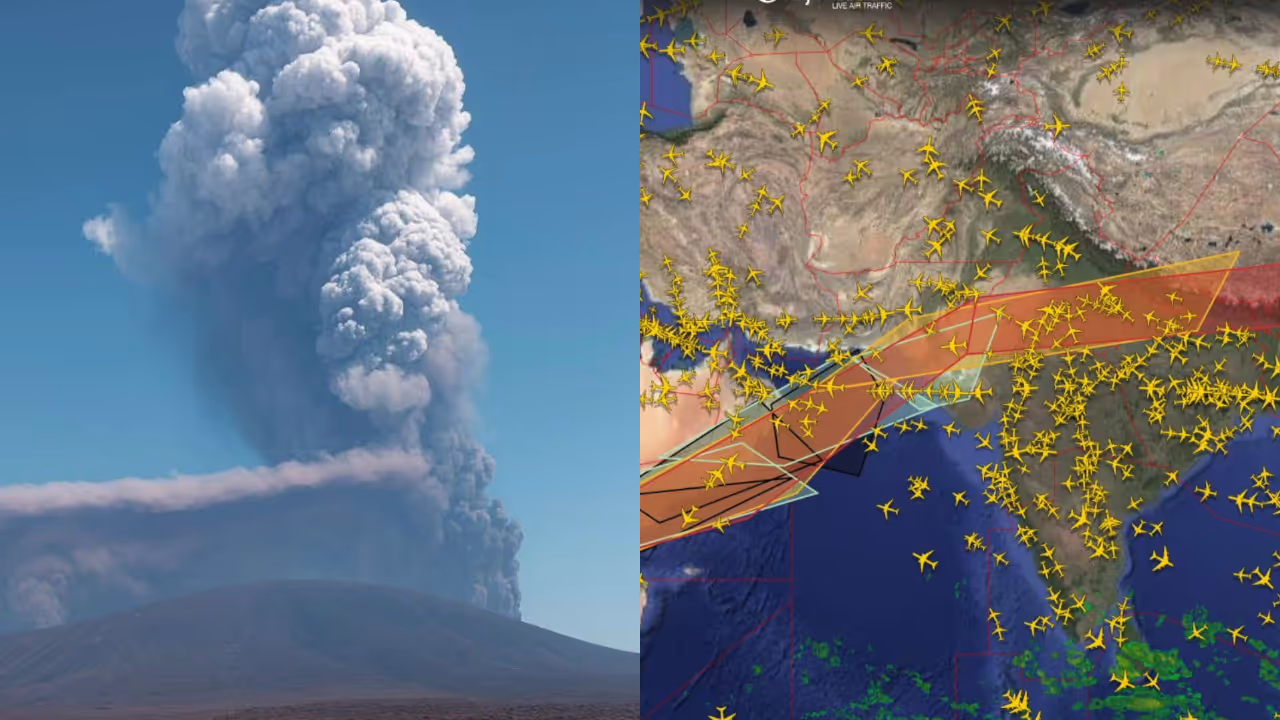 Ethiopia Volcano Eruption Ash