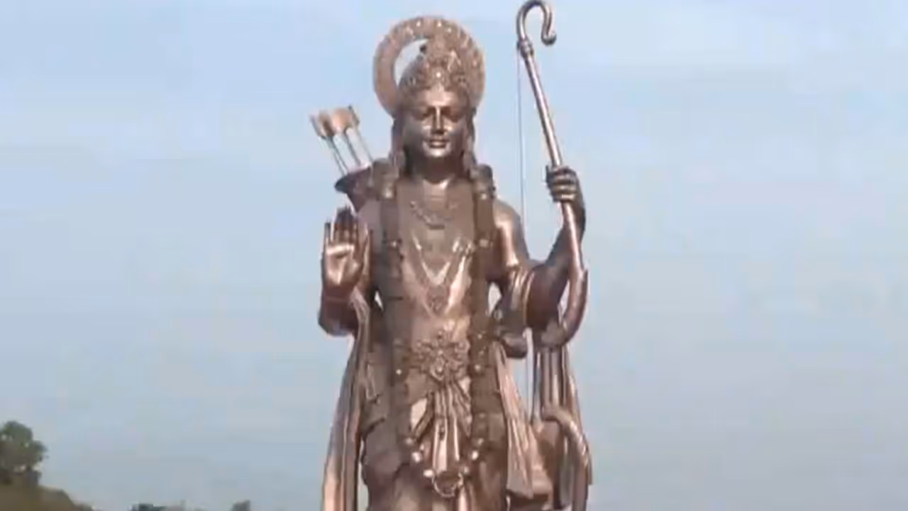 77 feet lord rama statue