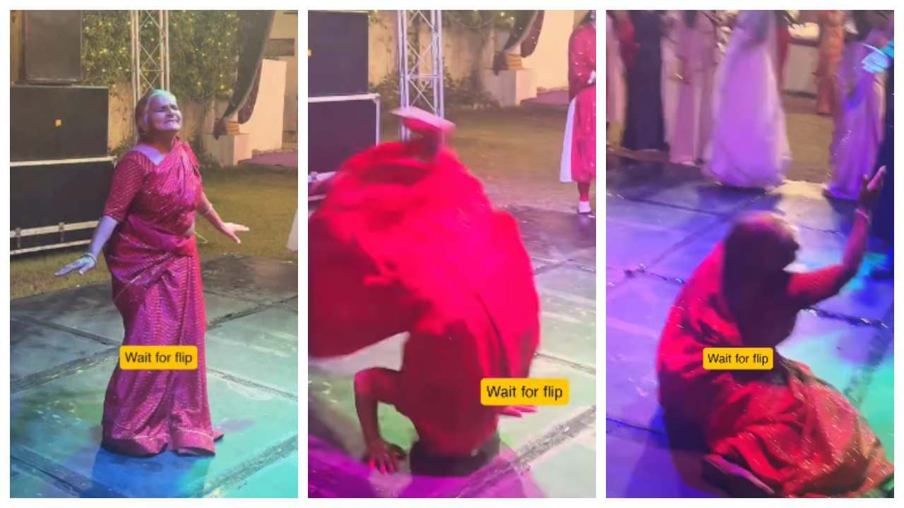 Viral Video Grandma Stuns Guests With Energetic Dance
