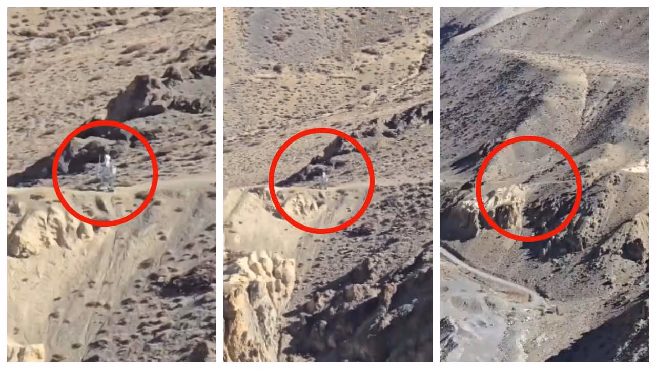 Chinese humanized Spy Robot on Indian Border