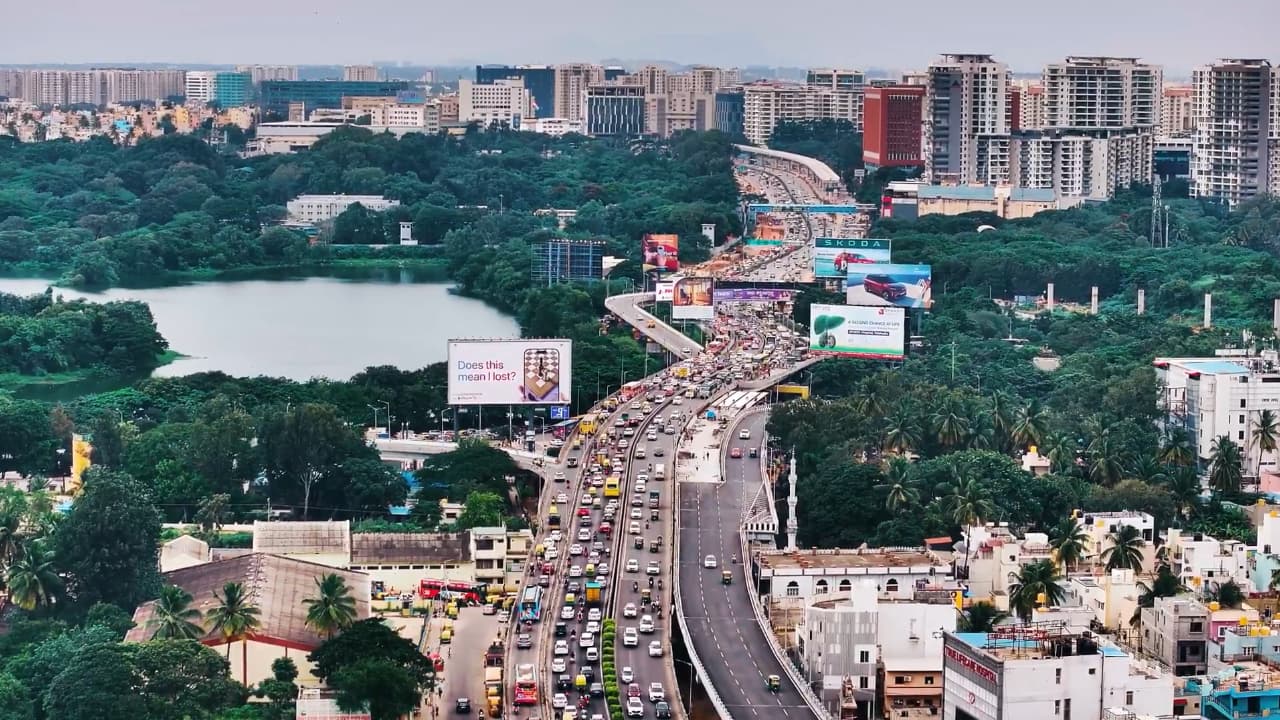 Hebbal Flyover Hebbal Flyover
