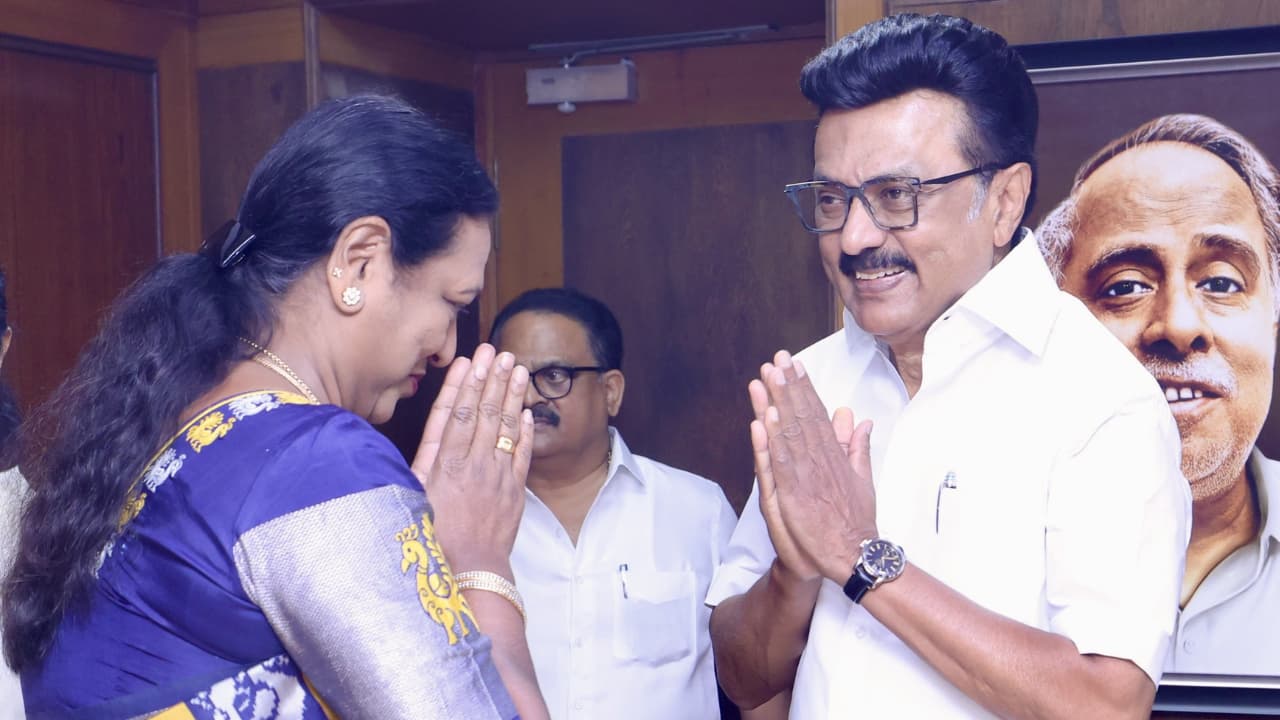 MK stalin premalatha dmk dmdk alliance 2026 MK stalin premalatha dmk dmdk alliance 2026