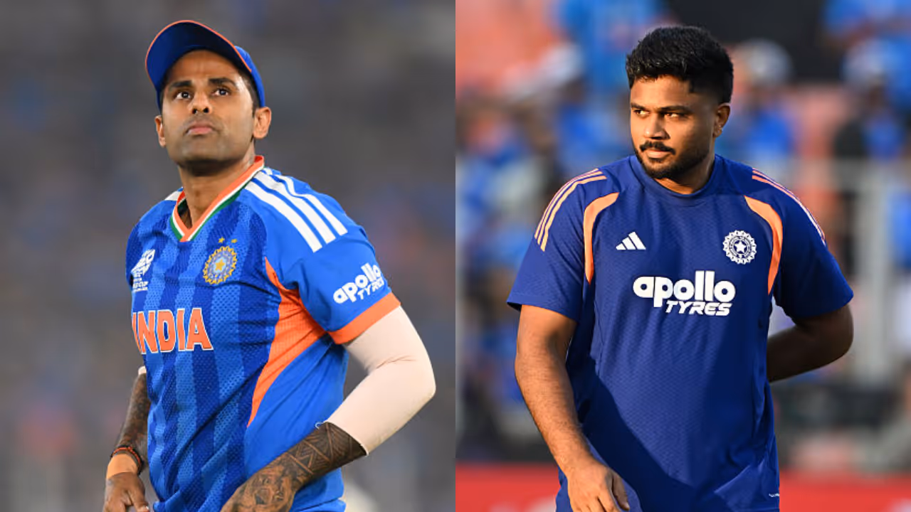 Suryakumar Yadav and Sanju Samson Suryakumar Yadav and Sanju Samson