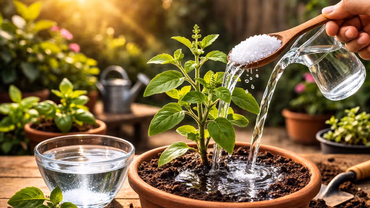 which salt is best for tulsi plant regrowth which salt is best for tulsi plant regrowth