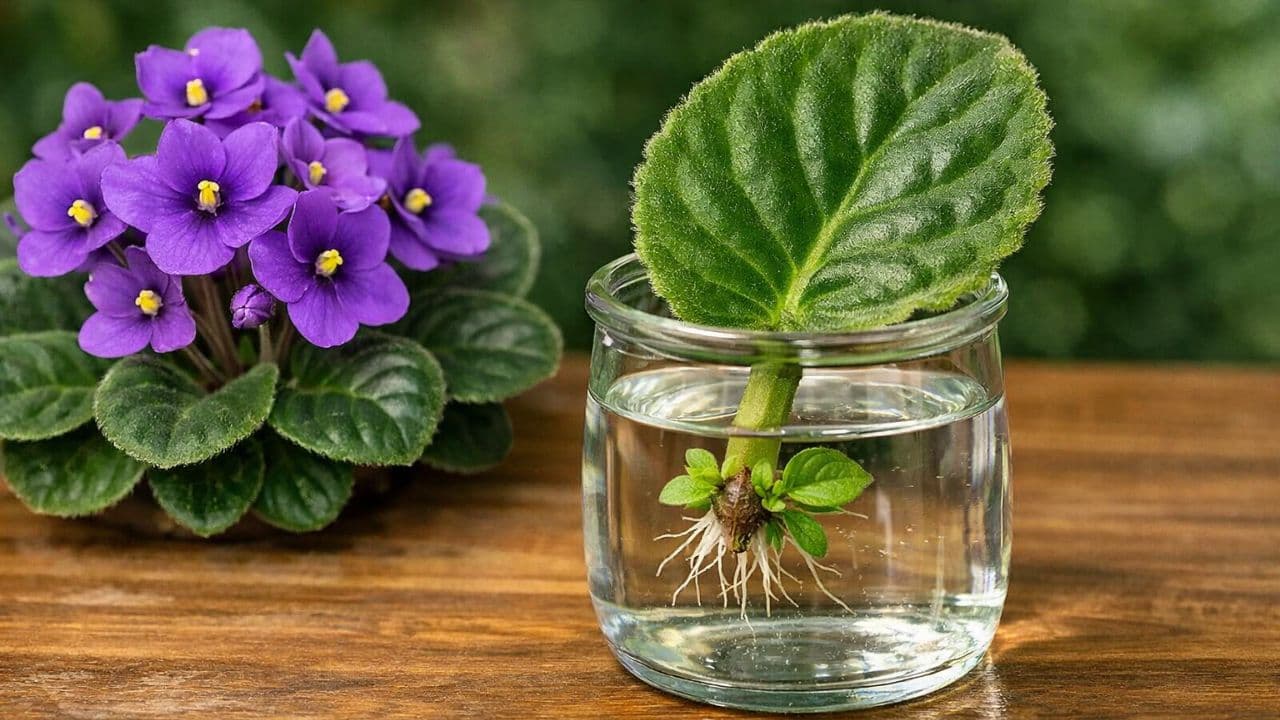 Indoor plants from leaf propagation Indoor plants from leaf propagation