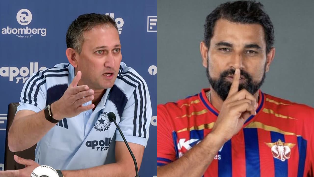 Ajit Agarkar Mohammed Shami Ajit Agarkar Mohammed Shami