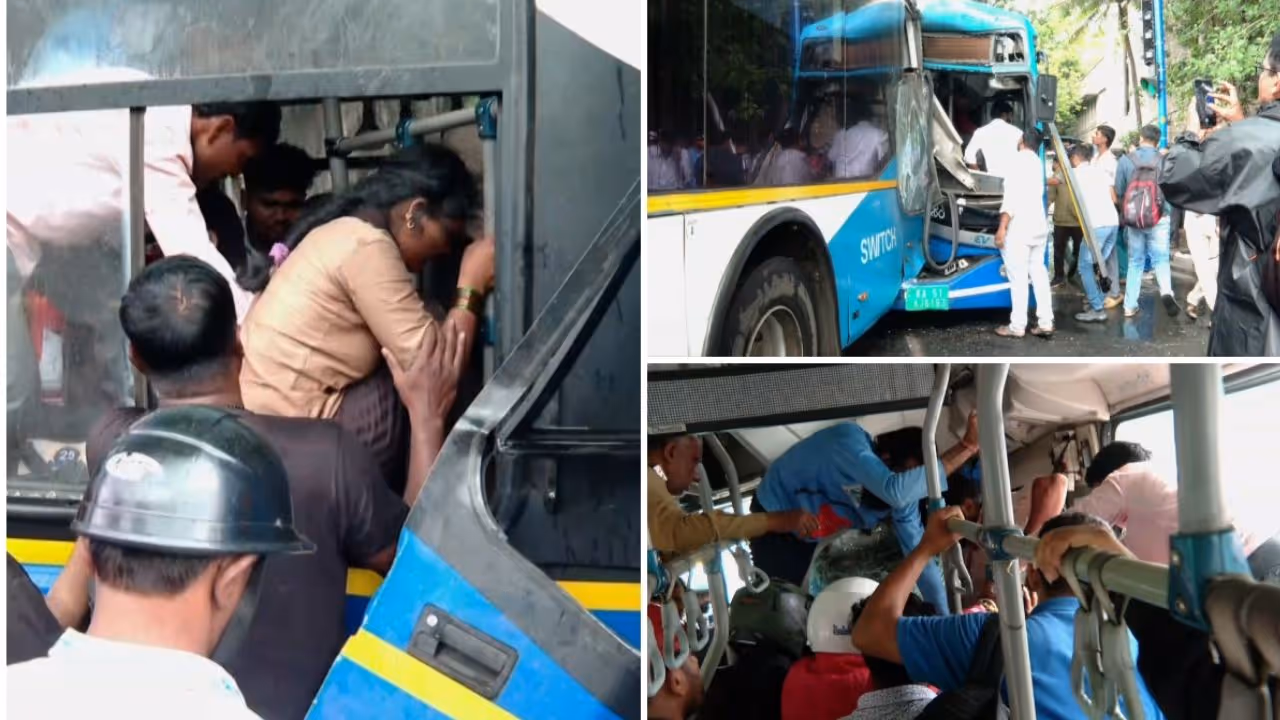 BMTC Bus Accident BMTC Bus Accident