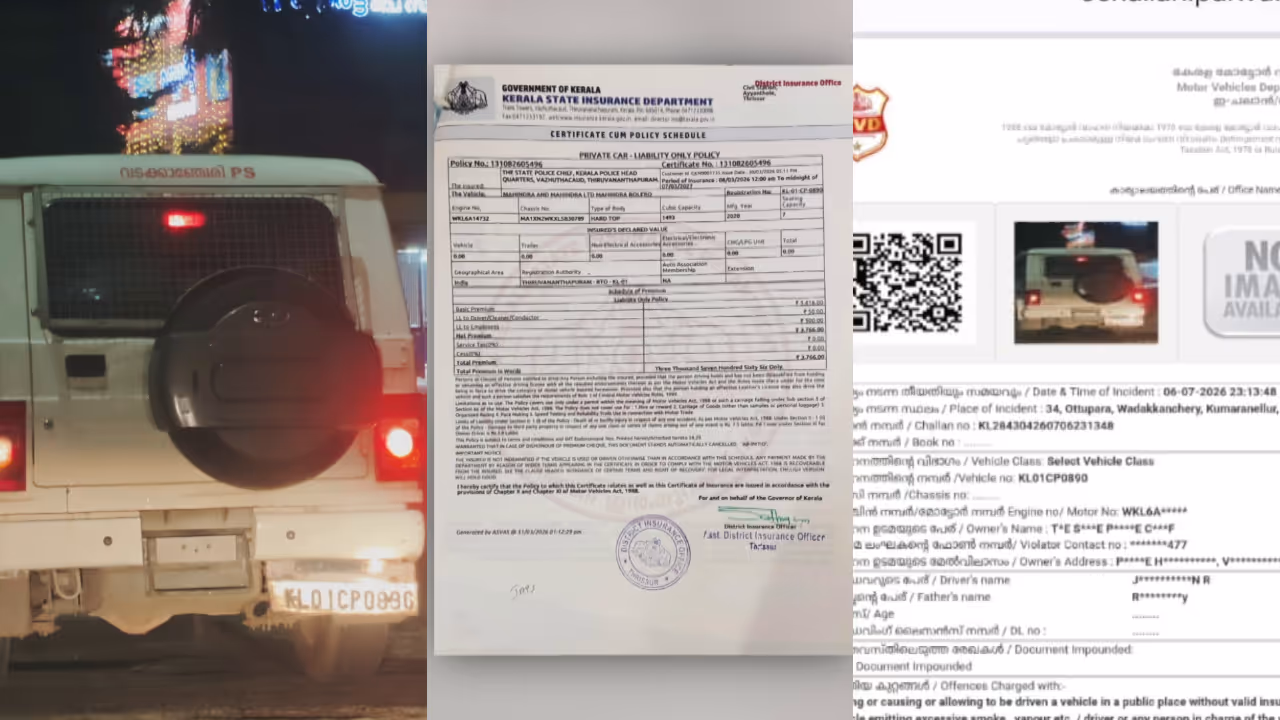MVI fines police jeep MVI fines police jeep