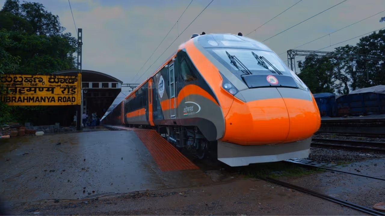 Bengaluru Mangaluru Vande Bharat Completes Sakleshpur Trial Run Bengaluru Mangaluru Vande Bharat Completes Sakleshpur Trial Run