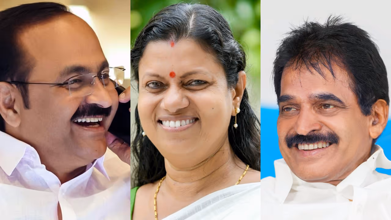 VD Satheesan Bindu krishna VD Satheesan Bindu krishna