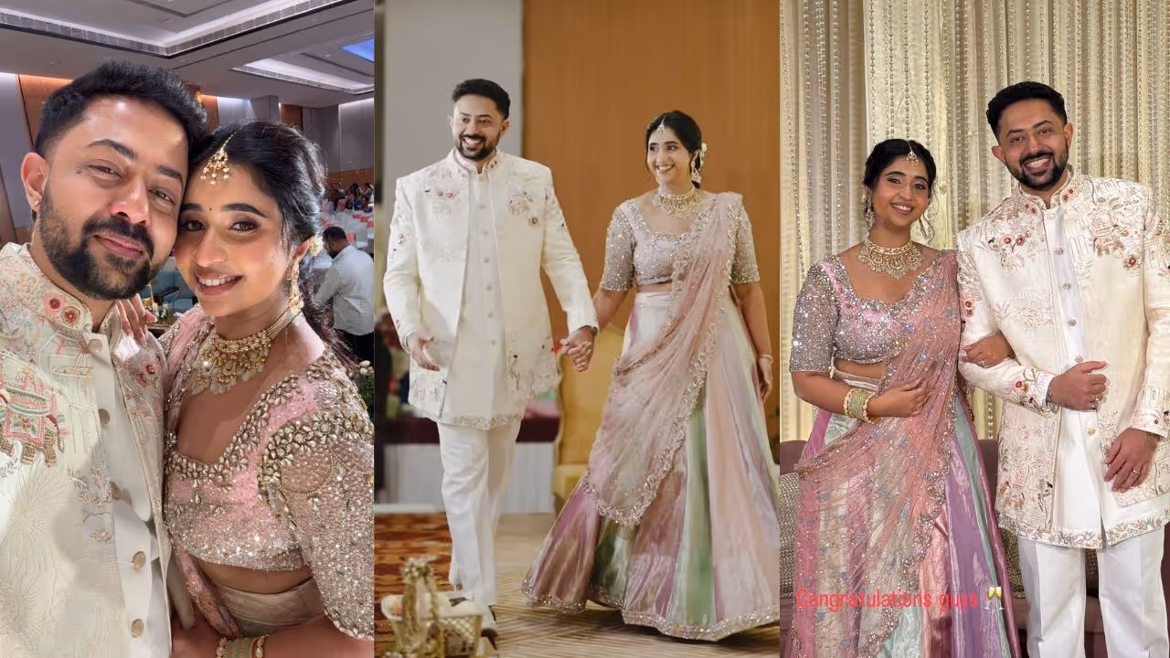 Dynamic Star Devaraj's Son Pranam Engaged to Namitha Gopal Dynamic Star Devaraj's Son Pranam Engaged to Namitha Gopal