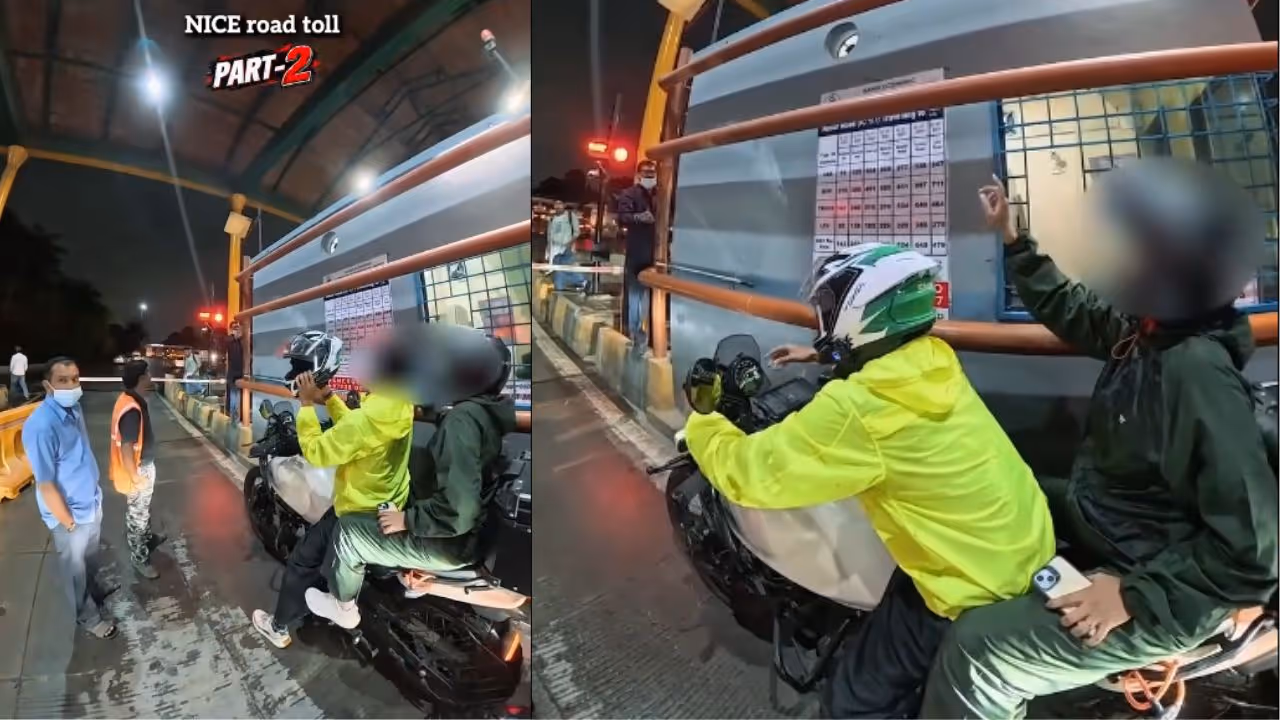 Bengaluru Woman Confronts NICE Road Toll Staff Over VIP Treatment Bengaluru Woman Confronts NICE Road Toll Staff Over VIP Treatment