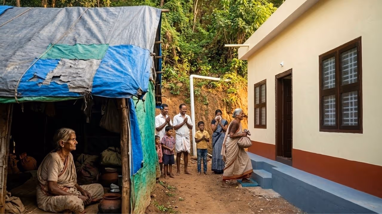 New ₹10 lakh RCC house built for woman in Uppinangady, Karnataka New ₹10 lakh RCC house built for woman in Uppinangady, Karnataka