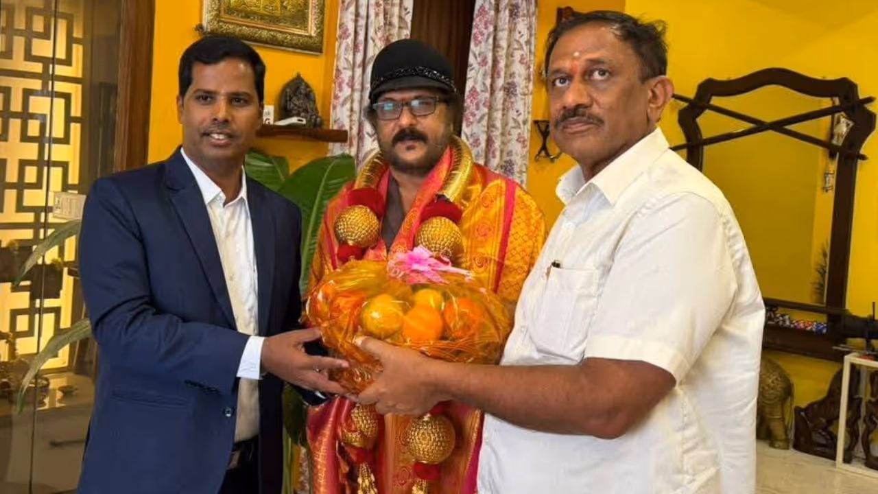 Actor V Ravichandran invited to inaugurate Srirangapatna Dasara Actor V Ravichandran invited to inaugurate Srirangapatna Dasara
