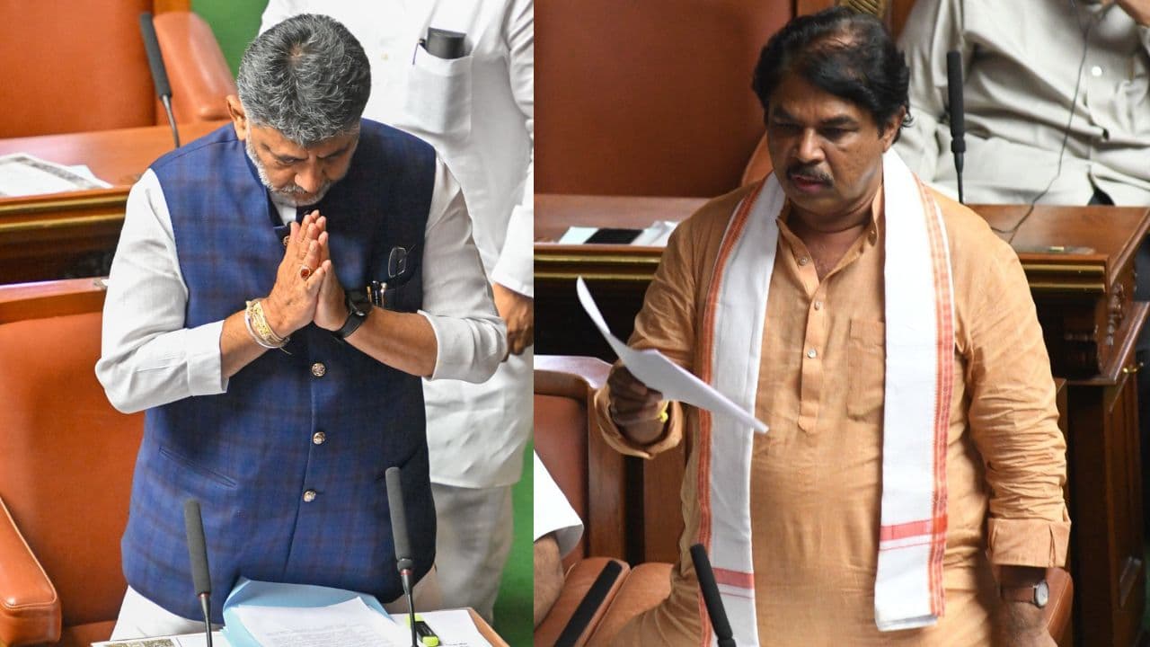 DK Shivakumar R Ashok DK Shivakumar R Ashok