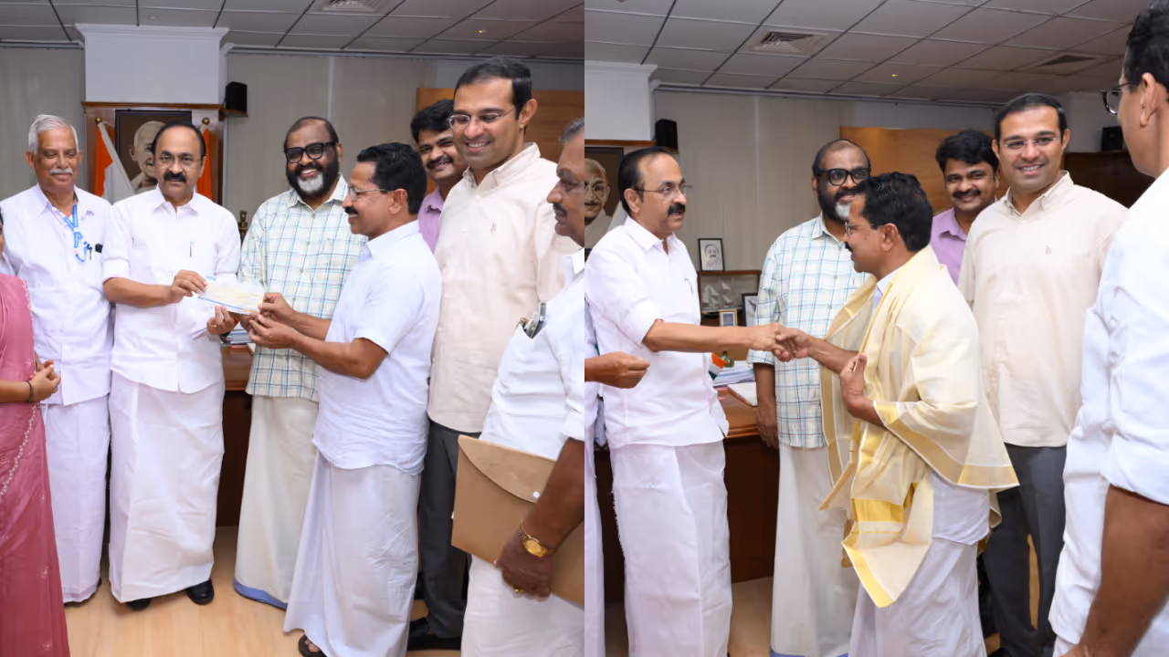Kerala Man Donates Forty Lakh Rupees To Sponsor KSRTC Bus Kerala Man Donates Forty Lakh Rupees To Sponsor KSRTC Bus