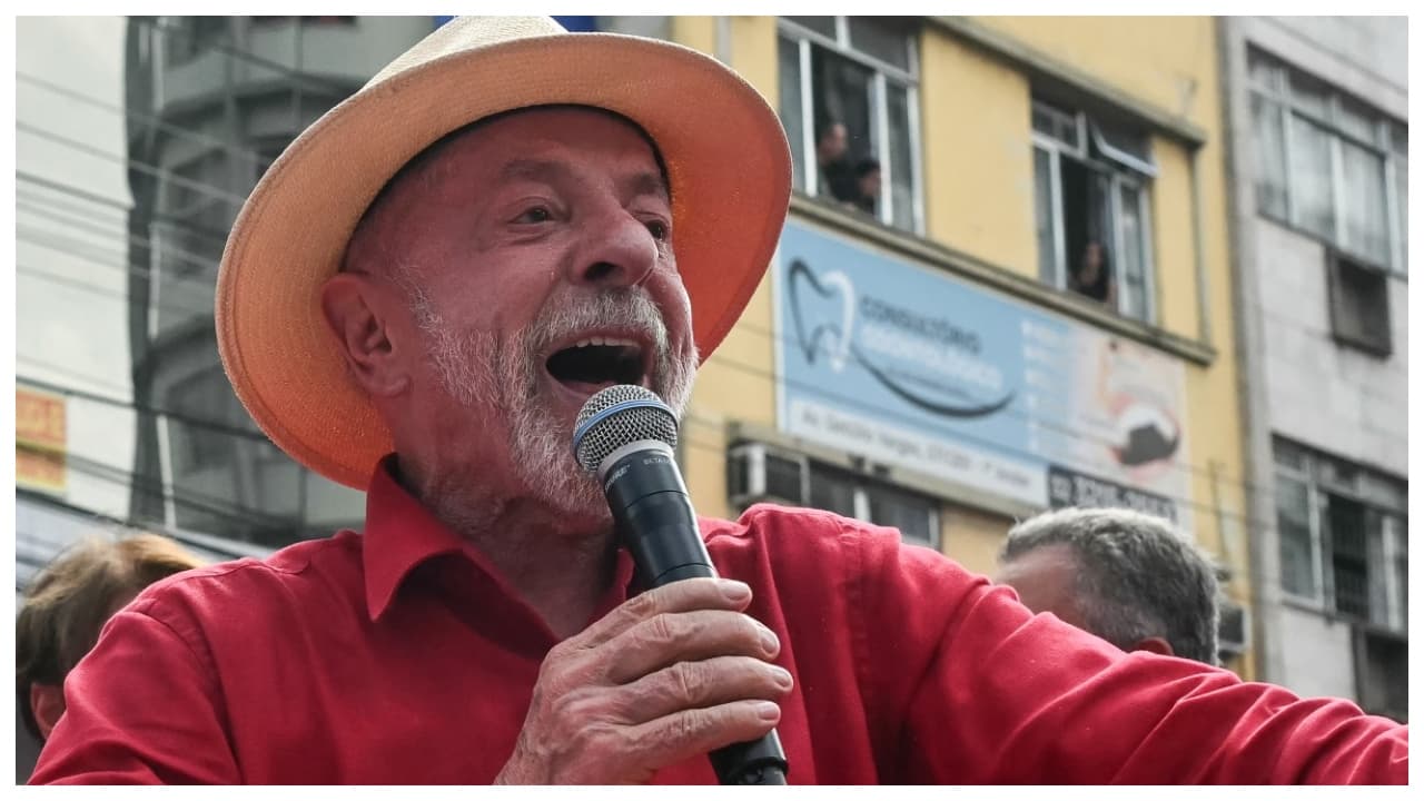 Lula da Silva in Election Rally Lula da Silva in Election Rally