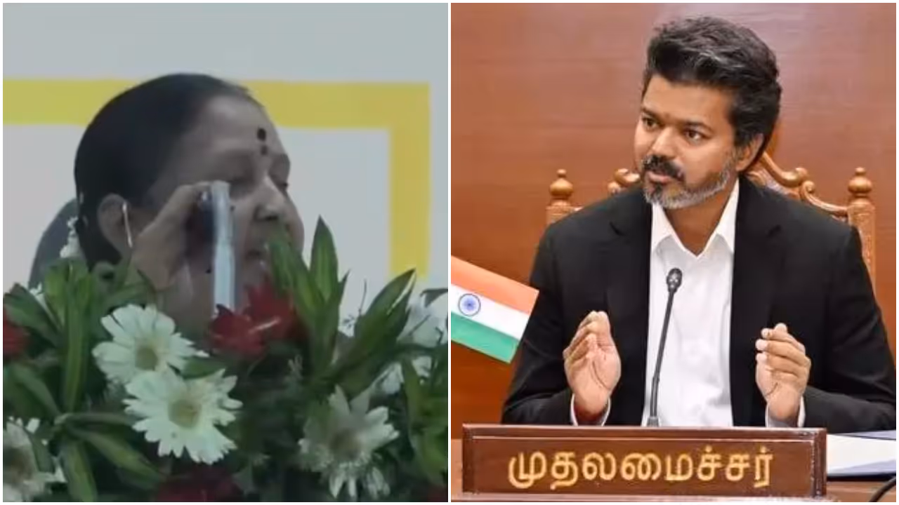 DMK Woman Leader Booked for Abusive Remarks Against Tamil Nadu CM Vijay DMK Woman Leader Booked for Abusive Remarks Against Tamil Nadu CM Vijay