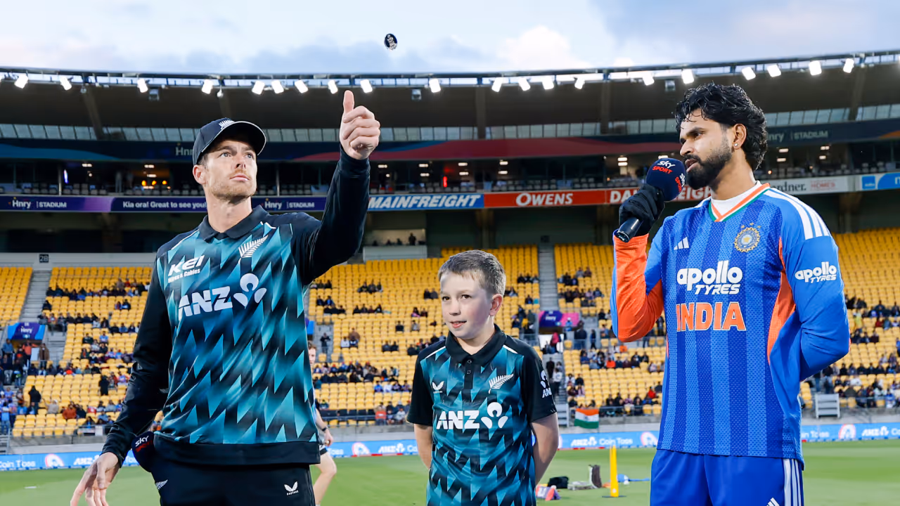 India vs New Zealand T20 Toss India vs New Zealand T20 Toss