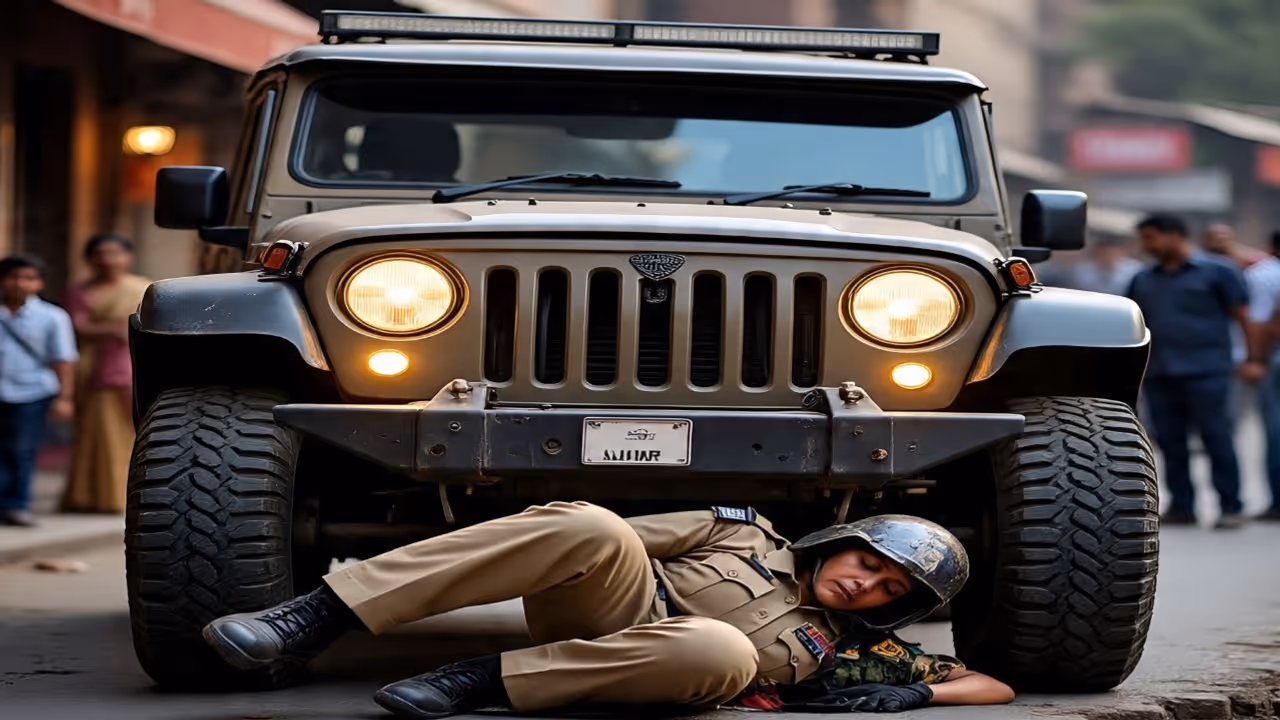 jaipur thar accident on duty woman constable 